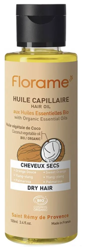 Florame Hair Oil for Dry Hair 100 ml