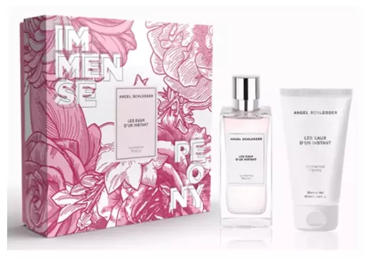 Angel Schlesser Les Eaux D'Un Instant Immense Peony Case 2 Pieces
