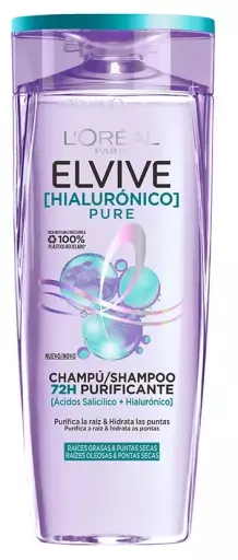 Elvive Hyaluronic Pure Shampoo 380 ml