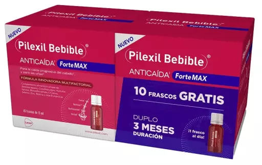 Pilexil Forte Max Drinkable Anti-Hair Loss Pack 2 X 45 Capsules