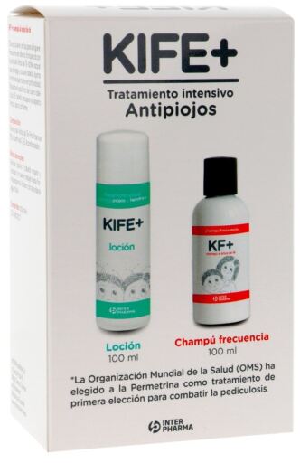 Interpharma Kife Anti-Lice Pack 4 Pieces