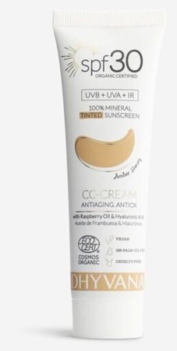Dhyvana Amber Honey Sunscreen Cream SPF 30 50 ml