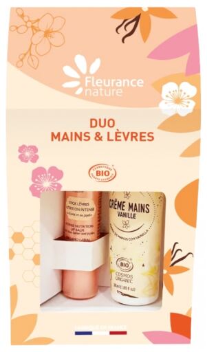 Fleurance Nature Duo Mains & L&egrave;vres Vanile 2 Pieces