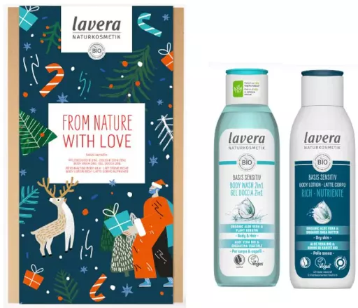 Lavera From Nature With Love Body Care Box, 2 Pieces