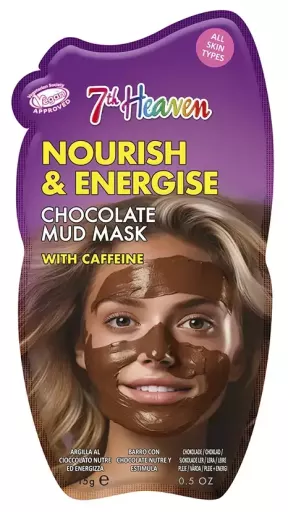 Nourish &amp; Energise Chocolate Mud Mask with Caffeine 15g