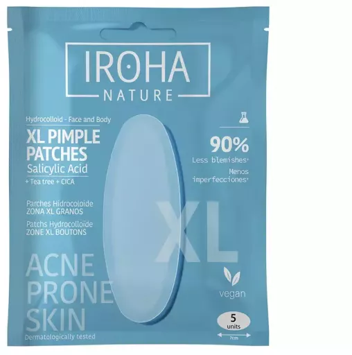 Iroha Acne Prone Skin Hydrocolloid Patches XL 5 Units