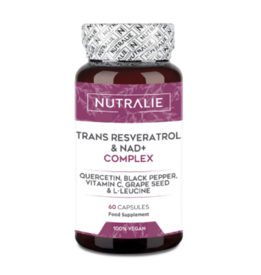 Nutralie Trans Resveratrol and Nad+ Complex 686 mg 60 Capsules