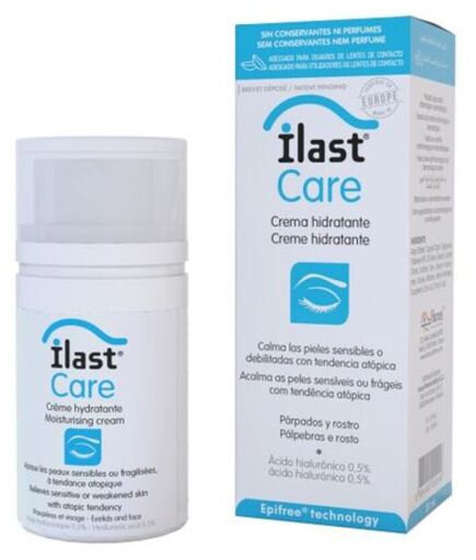 Horus Pharma Ilast Care Cream for Pathological Eyelids 30 ml