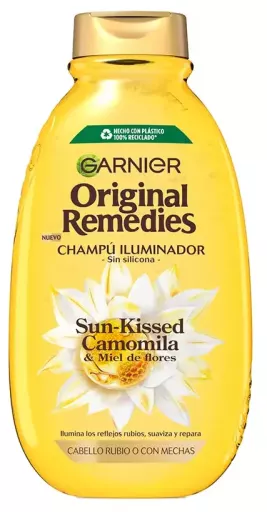 Garnier Original Remedies Champ&uacute; Iluminador Camomila 400 ml