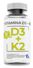 Vitamin D3 40 mg + K2 37.50 mg 60 Capsules
