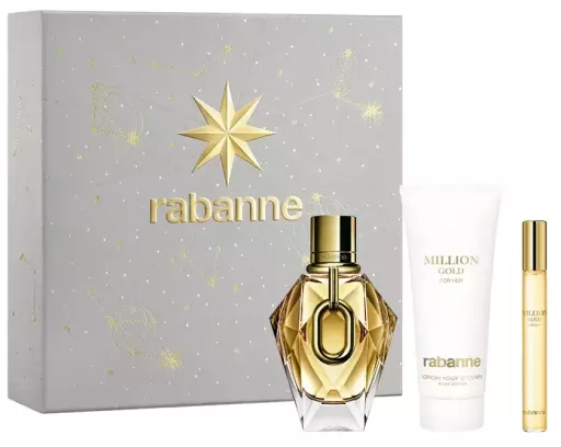 Rabanne Million Gold For Her 3-Piece Gift Set