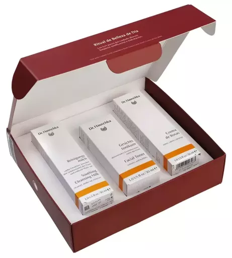 Dr. Hauschka Rose Cream Beauty Ritual 3 Piece Set