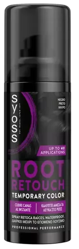 Syoss Root Retouch Root Touch-Up Spray #Black 120 ml